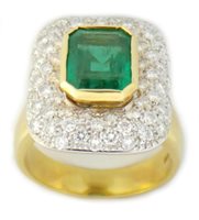 Anello Stocco Gioielli Donna in Oro giallo Smeraldo 1.98 Ct SME-16 - SME-16